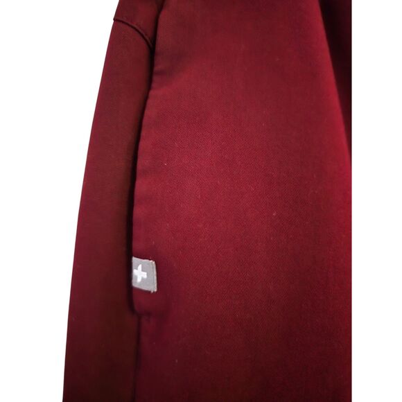 FIGS Burgundy High Waisted Scrub Joggers Womens M/T Pants Modern Fit Technical - Picture 5 of 8